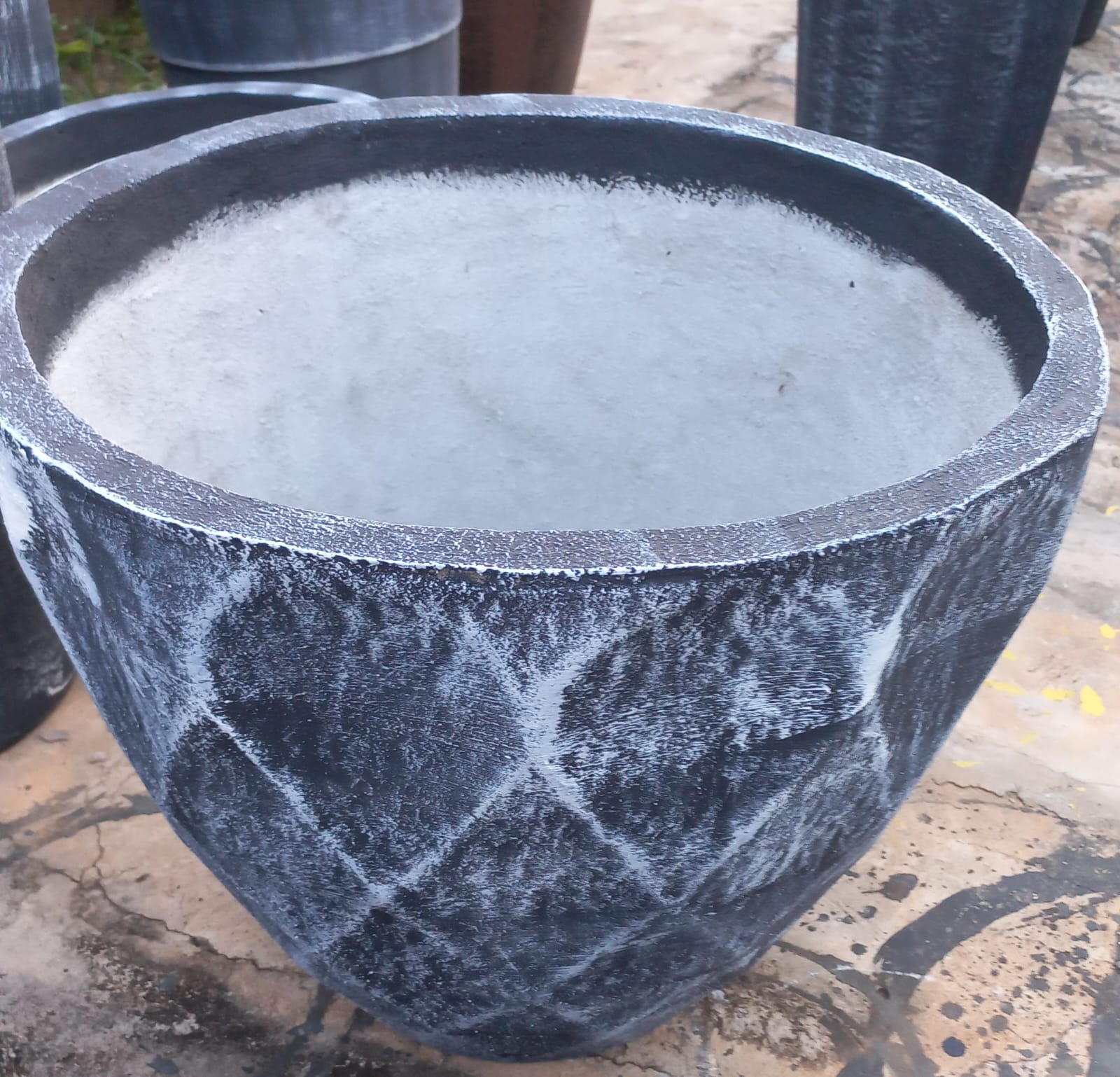Vaso diamantado R$ 150,00